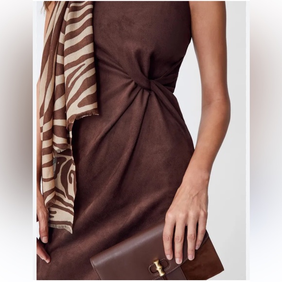 NWT J.Mclaughlin Pamela Dress Women's S Brown $218 - Picture 5 of 15